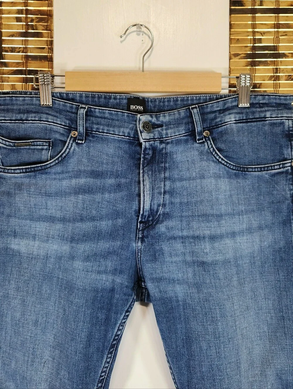 🔥 Upgrade Your Denim Game: Hugo Boss / Candiani Slim Fit Jeans (Size 34x32) 🔥